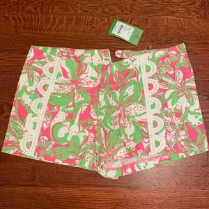Pink and green Lilly Pulitzer shorts